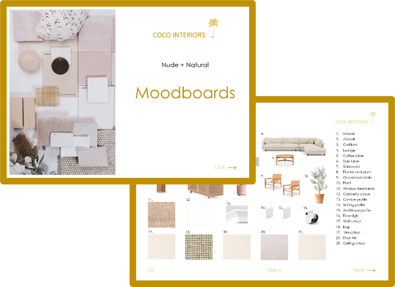 Nude + Natural Moodboard